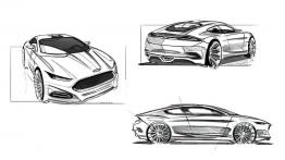 Ford Evos Concept - szkic auta