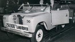 Land Rover Defender - widok z przodu