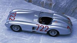 Mercedes 300 SLR - widok z góry