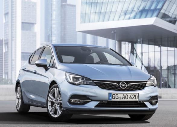 Opel Astra K - Dane techniczne