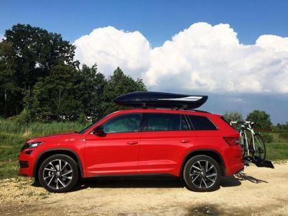 #skoda #welovecycling #kodiaq #cycling #tdf #red #redcar #suv #test #adventure #skodacyclingadventure