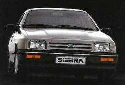 Ford Sierra I - Dane techniczne