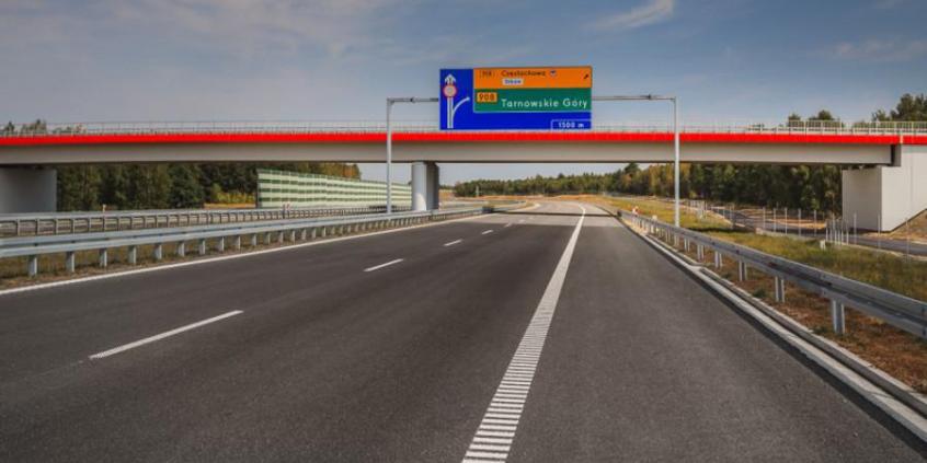 Autostrada A1 od dziś dłuższa o 33 kilometry