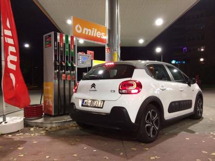 #Citroen #C3 #C3Elle #CircleK #tankowanie