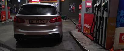 #bmw #225xe #hybrid #plugin #CircleK #tankowanie, zdjęcie 1