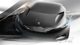 Peugeot HX1 Concept - szkic auta