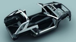 Audi Crosslane Coupe Concept - schemat konstrukcyjny auta