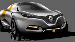 Renault Captur Concept - szkic auta