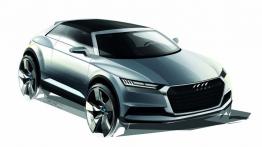 Audi Crosslane Coupe Concept - szkic auta