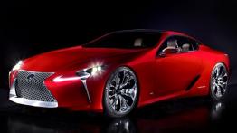 Lexus LF-LC Concept - przód - reflektory włączone