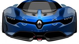 Renault Alpine A 110-50 Concept - szkic auta