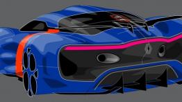 Renault Alpine A 110-50 Concept - szkic auta