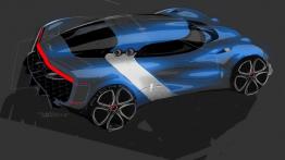 Renault Alpine A 110-50 Concept - szkic auta