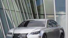 Lexus LF-Gh Concept - przód - reflektory włączone