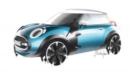 Mini Rocketman Concept - szkic auta