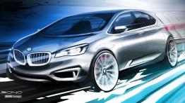 BMW Active Tourer Concept - szkic auta