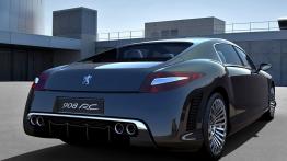 Peugeot 908 Concept - tył - reflektory włączone