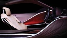 Lexus LF-LC Concept - widok ogólny wnętrza z przodu