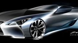 Lexus LF-LC Concept - szkic auta