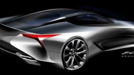 Lexus LF-LC Concept - szkic auta