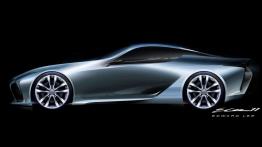 Lexus LF-LC Concept - szkic auta