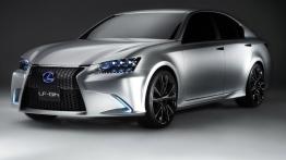 Lexus LF-Gh Concept - przód - reflektory włączone