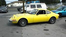 Opel GT - lewy bok