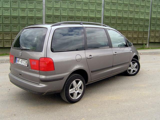 Seat Alhambra I (7MS) Minivan Facelifting - Dane techniczne