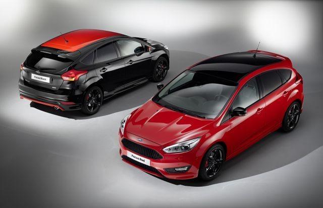 Ford przedstawia nowe, stylowe i usportowione edycje Focus Red Edition oraz Focus Black Edition.