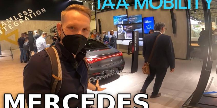 Mercedes na IAA 2021 - elektryki, wszędzie elektryki!