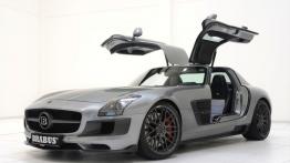 Mercedes SLS AMG - Brabus 700 Biturbo - przód - reflektory wyłączone