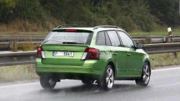 Skoda Fabia Combi nakryta (prawie) bez kamuflażu!