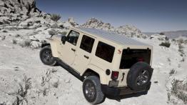 Jeep Wrangler Mojave - tył - reflektory włączone