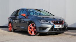 Seat Leon III CUPRA ST 2.0 TSI - galeria redakcyjna - widok z przodu