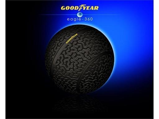 Goodyear prezentuje Eagle-360 - koncepcyjną oponę dla przyszłych pojazdów autonomicznych 